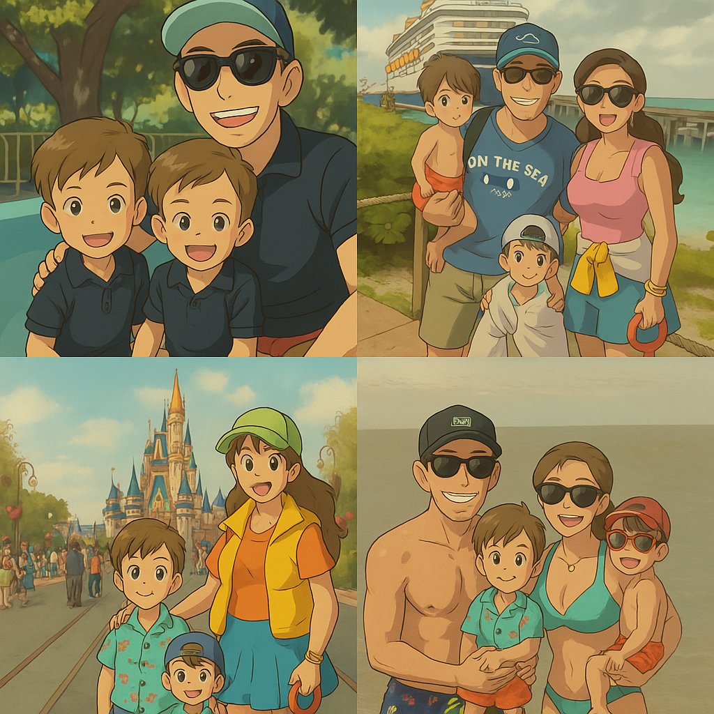 Ghibli style image of a fantasy landscape